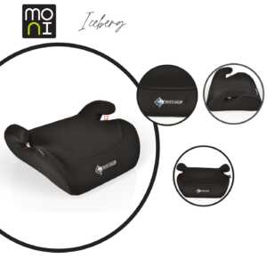 Анатомична седалка за кола Iceberg черна