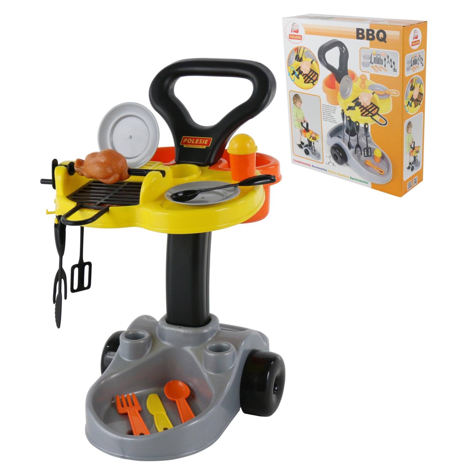 Играчка барбекю в количка 36605 - Image 2