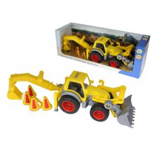 Трактор с две гребла и конуси 37749