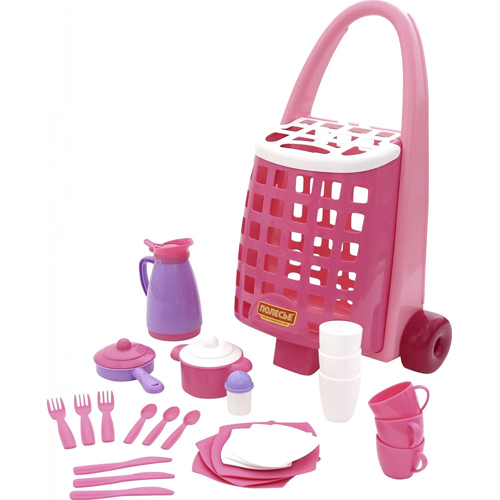 Сервиз Алиса в количка 31 елемента 54968