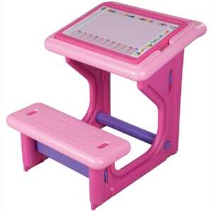 Детски Учебен чин розов 03410