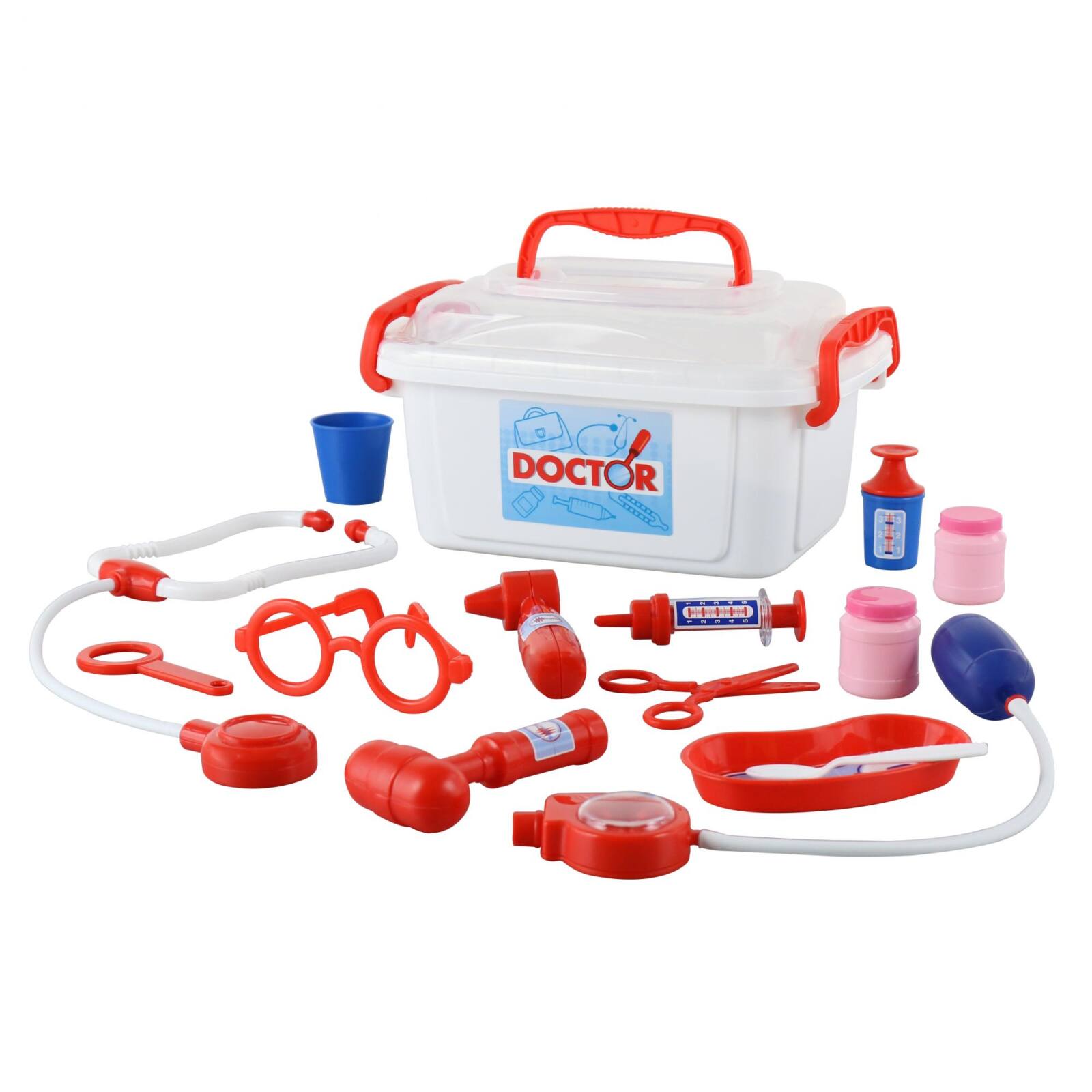 Докторски комплект в куфарче 14 елемента 53619