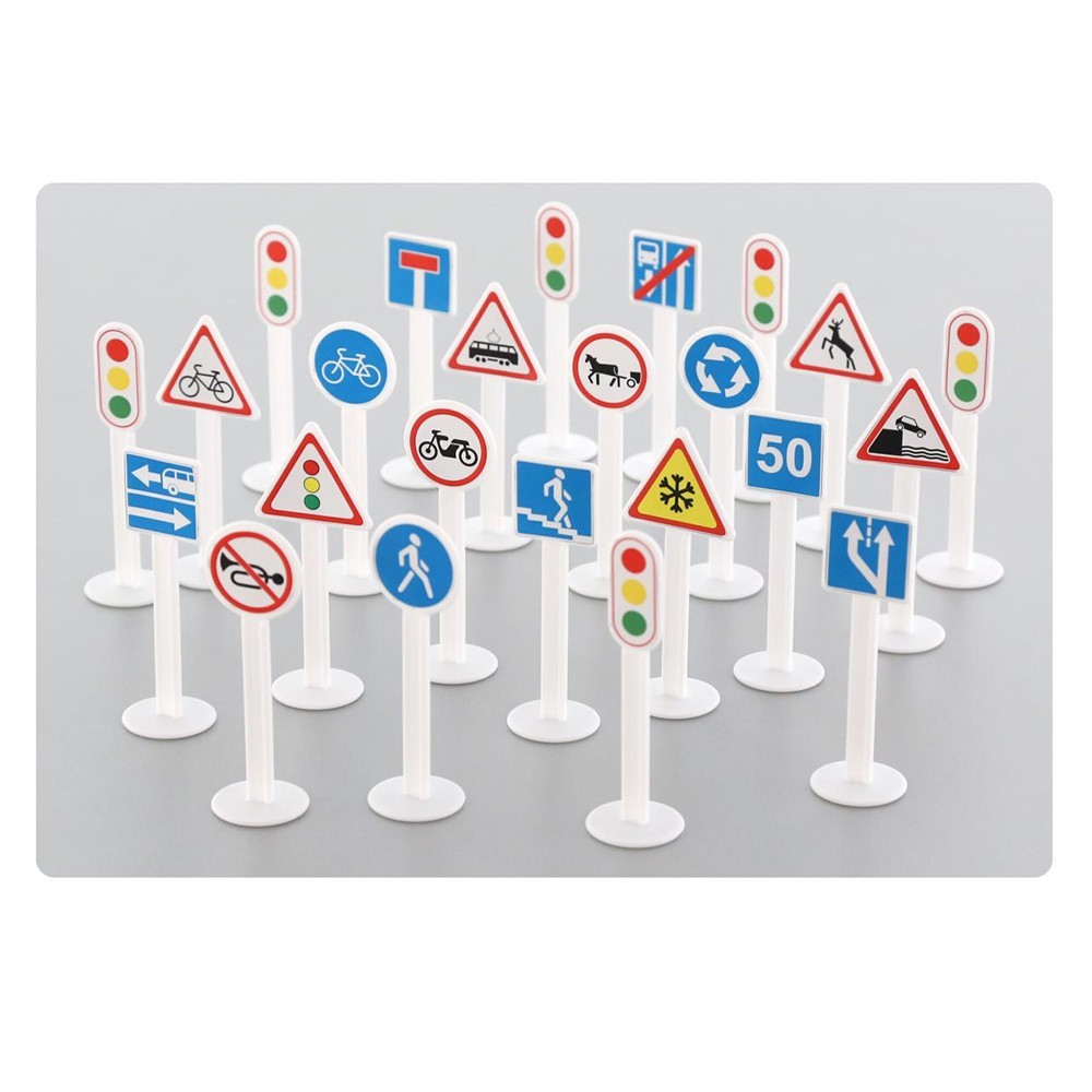 Пътни знаци 24 елемента 64219