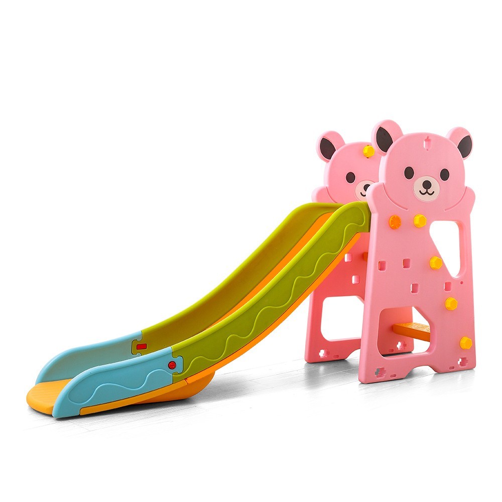 Детска Пързалка Bear розова 18005