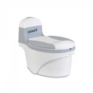 Бебешко гърне Grown Up-сиво - 1