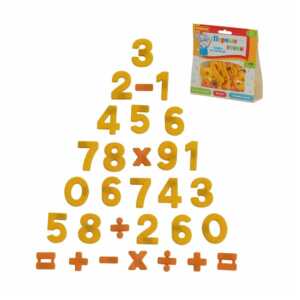 Магнитни знаци и цифри 30 елемента 70647