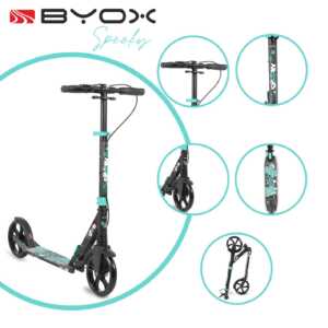 Детска Тротинетка Spooky синя