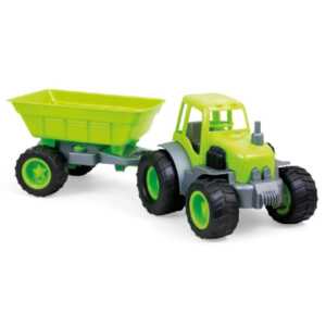 Трактор с ремарке гумени колела 10174