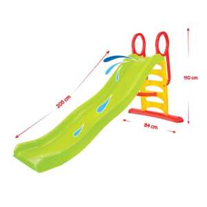 Детска Пързалка зелена 198см
