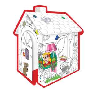 Картонена къща за оцветяване 10721