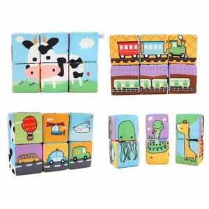 Меки кубчета пъзел J8222