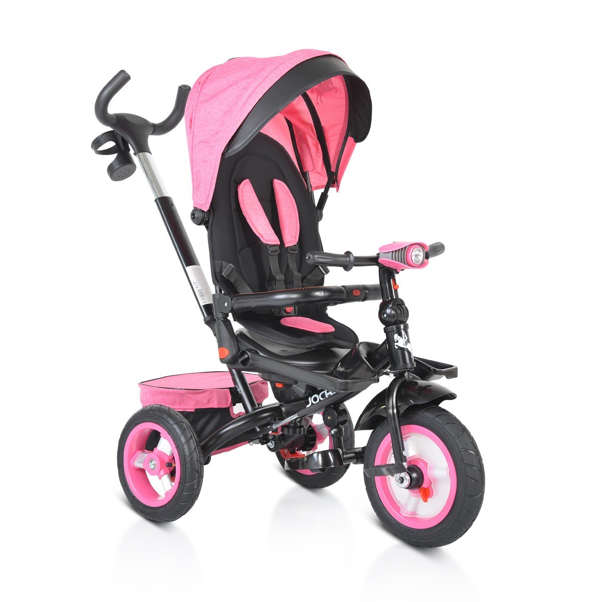 Детска триколка Jockey розова с музикално табло