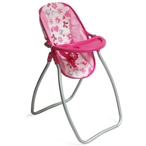 2в1 Столче за хранене и люлка за кукли Lovely Bear 9397C