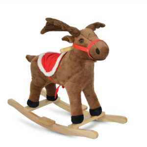 Плюшена люлка елен Rudolf