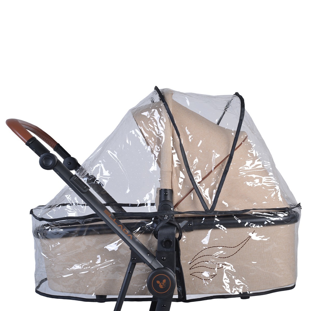 Универсален дъждобран за зимен кош на бебешка количка - Image 2