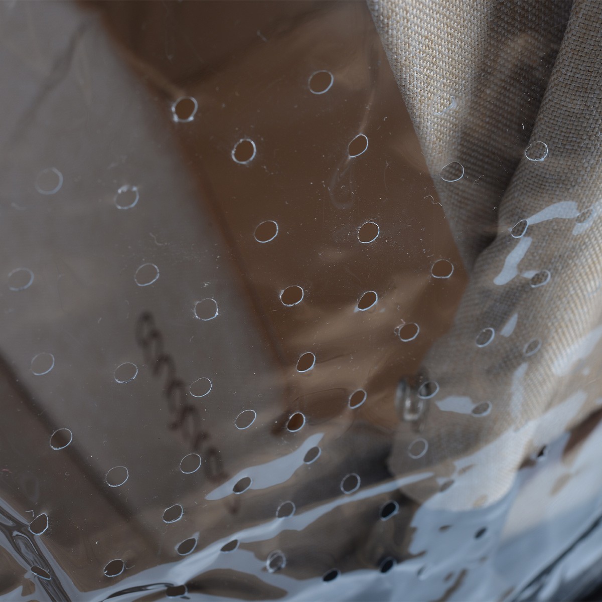 Универсален дъждобран за зимен кош на бебешка количка - Image 3