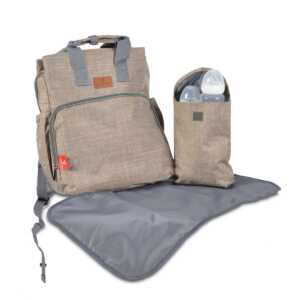 Чанта за аксесоари Lydia бежова