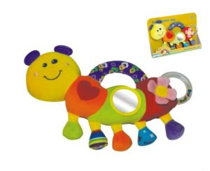 Мека играчка усмихнатата Гъсеничка 81126