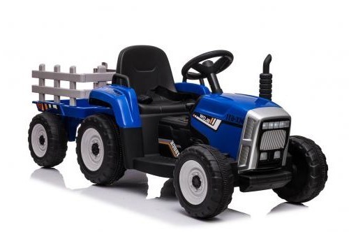 Акумулаторен трактор Farmer син