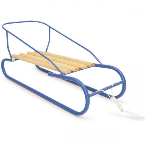 Детска шейна Снежанка синя