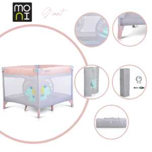 Кошара за игра Giant розова