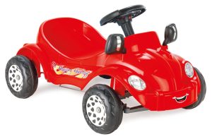 Кола с педали червена Happy Herby 07303