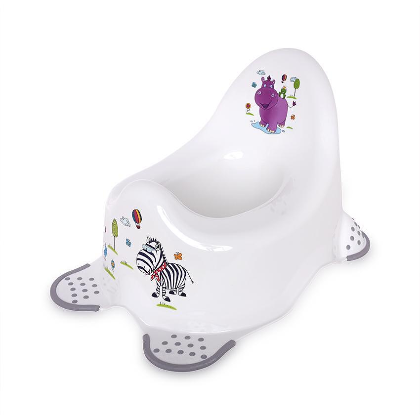 ГЪРНЕ АНАТОМИЧНО HIPPO WHITE-GREY