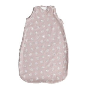 Летен спален чувал 95СМ СИВОБЕЖОВО С ЛИСТА РАНФОРС