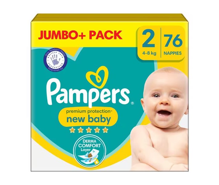 Pampers Пелени Premium Care 2 76бр.-1