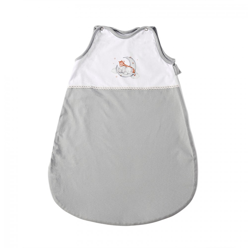 Летен спален чувал ZA ZA СИВ 0-6месеца