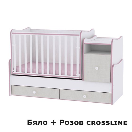 ЛЕГЛО TREND PLUS РОЗОВ CROSSLINE с Бяло