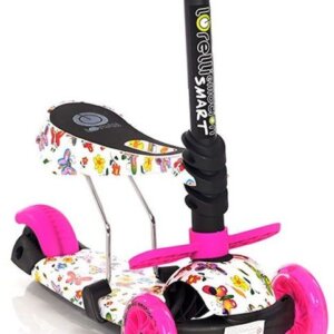 Тротинетка SMART PINK BUTTERFLY