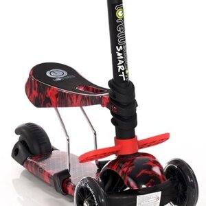 Тротинетка SMART RED FIRE