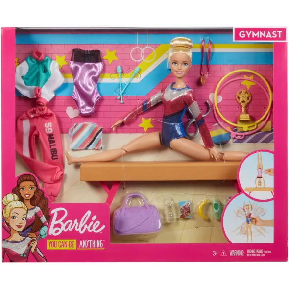 BARBIE кукла ГИМНАСТИЧКА Комплект за игра CAREERS