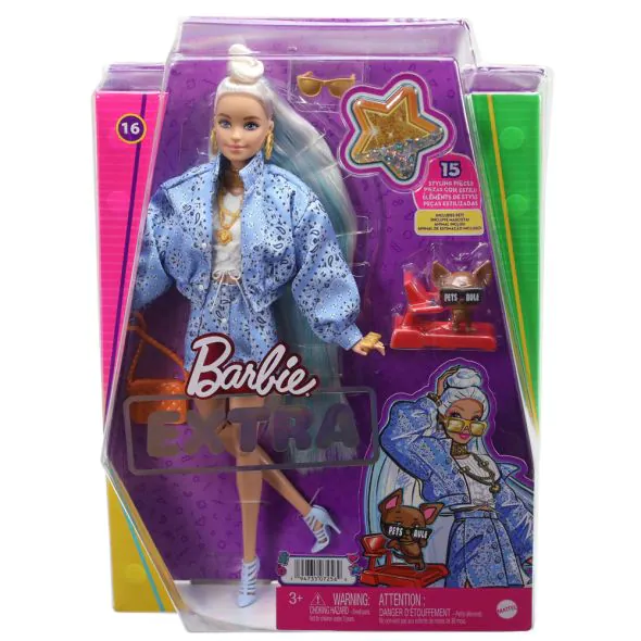BARBIE със син костюм EXTRA DOLLS