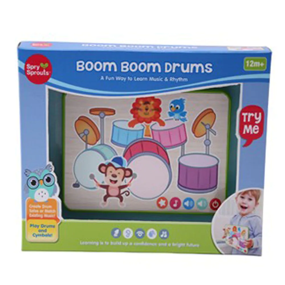 NTOYS Музикален таблет Барабани Boom Boom Drums