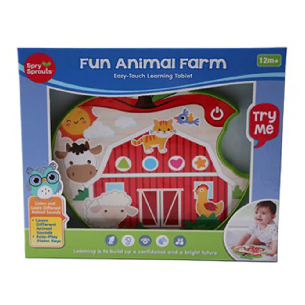 NTOYS Музикален таблет Ферма Fun Animal Farm