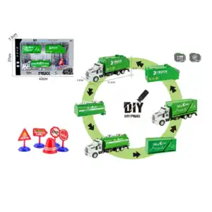 OCIE DIY City Truck Камион 1 48 със сменящи се ремаркета