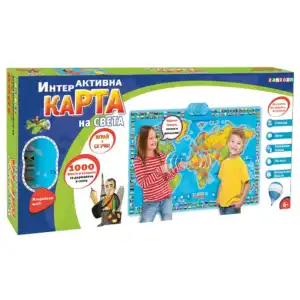 Интерактивна карта на света Игра ZANZOON