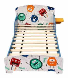 Детско Дървено Легло със Защита от Падане - MONSTER