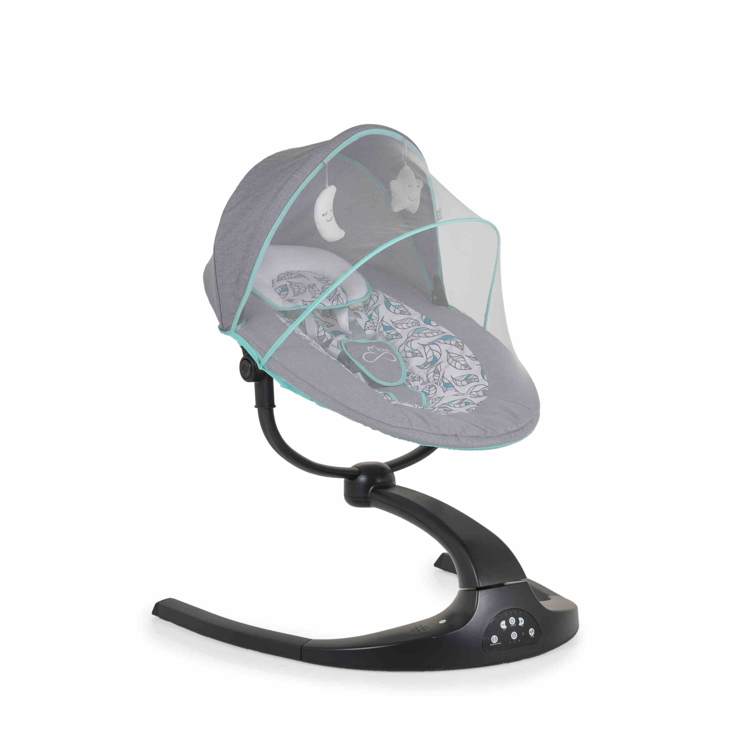 Електрическа бебешка люлка ментова Meira