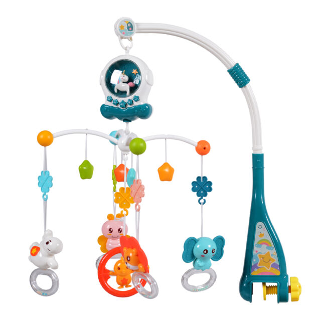 Въртележка музикална за легло Unicorn HE0311