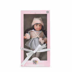 Детска Кукла синя рокля и жилетка 46cm 99817