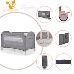 Детска кошара Skyglow 2 розов