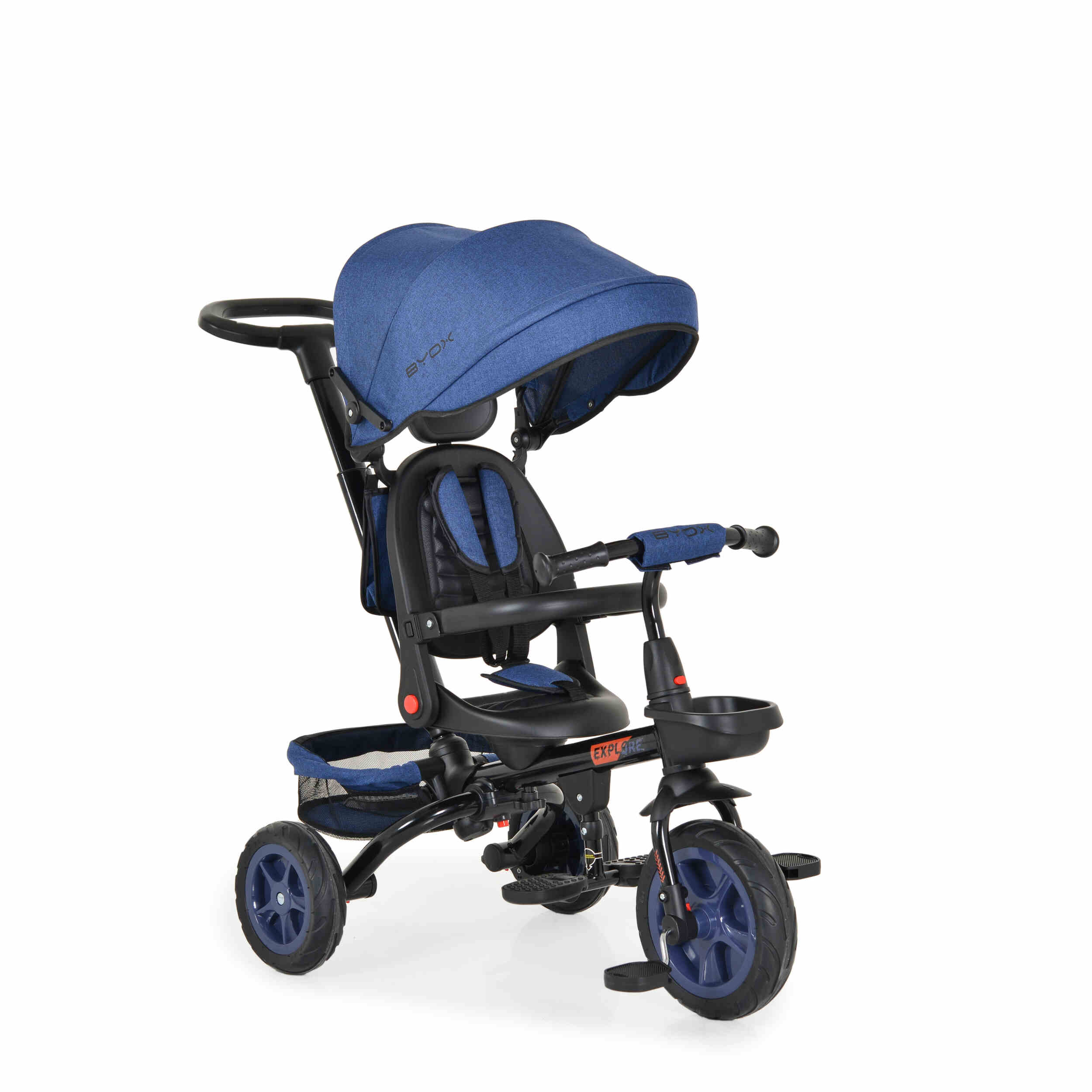 ДЕТСКА ТРИКОЛКА Explore тъмносиня