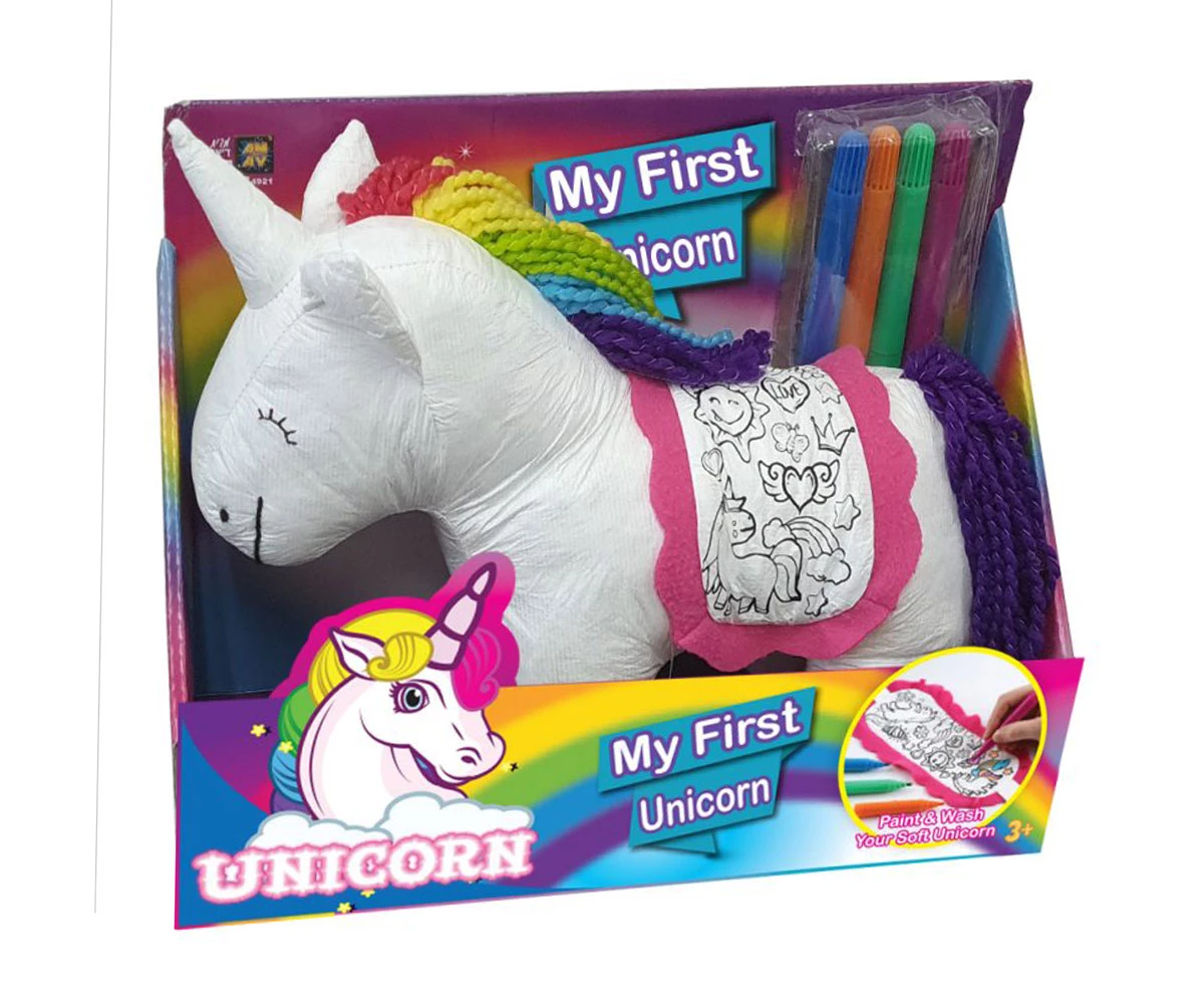 Играчка Еднорог за оцветяване