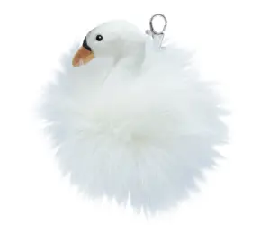 Плюшена играчка Аврора - Лебед ключодържател
