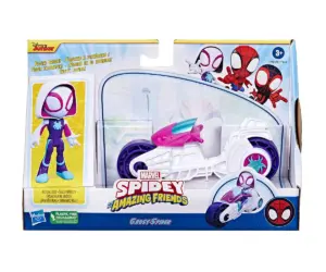 Спайди и приятели с мотоциклет Ghost Spider Спайдърмен Spidey