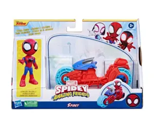 Спайдърмен - Spidey Спайди и приятели с мотоциклет Spidey
