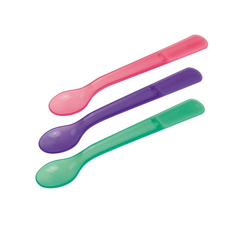 Пластмасови термосензорни лъжички 4м+ 3бр